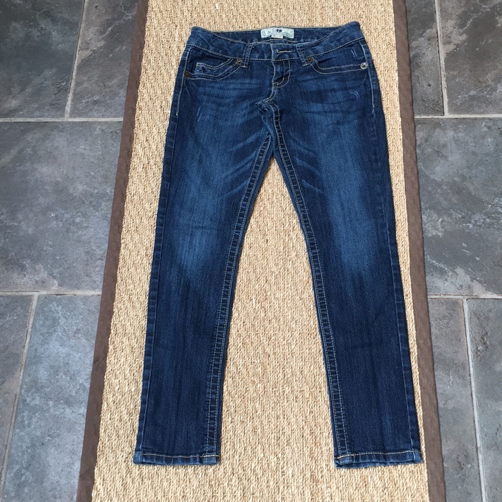 Blue jeans.